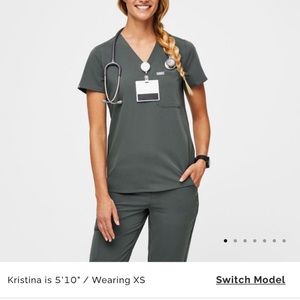 Fig scrub set limited addition Zamora jogger pants and Catarina top